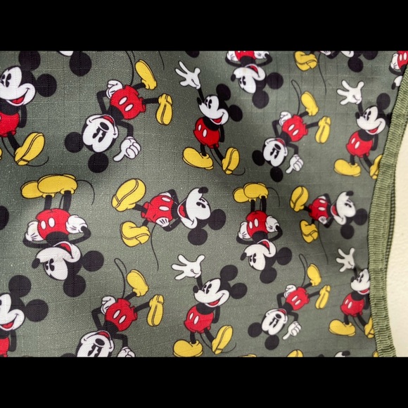 Disney Olive Green Mickey Mouse Shoulder Bag, Purse, Handbag - Picture 3 of 6